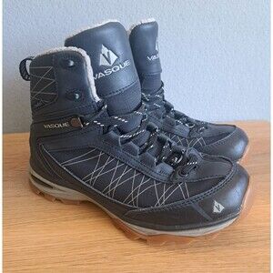 Vasque Coldspark UltraDry Waterproof Boots Womens US 6.5 M Thinsulate Black